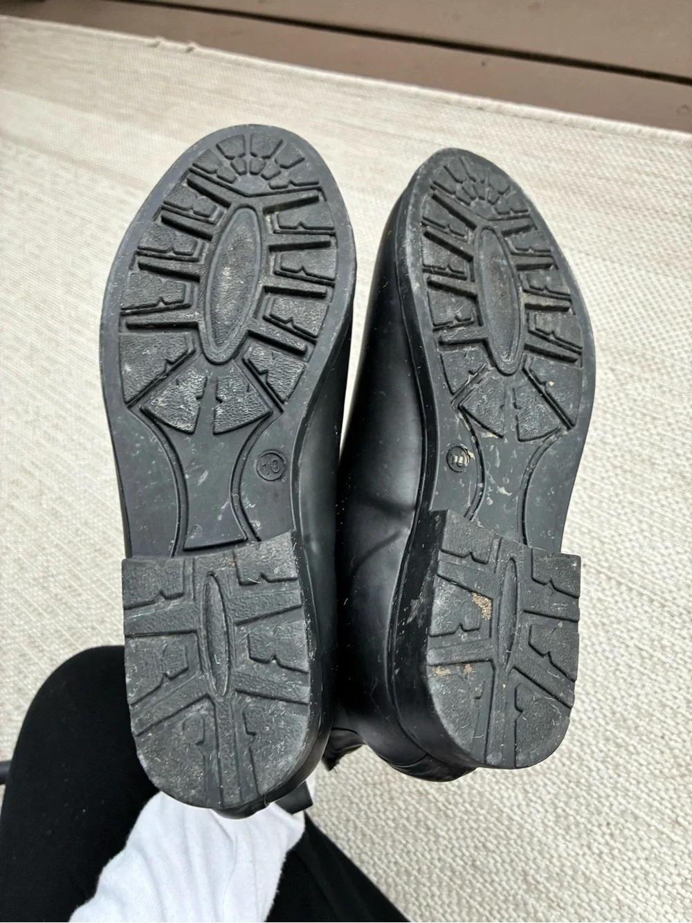 Gap Black Chelsea-Style Rain Ankle Boots